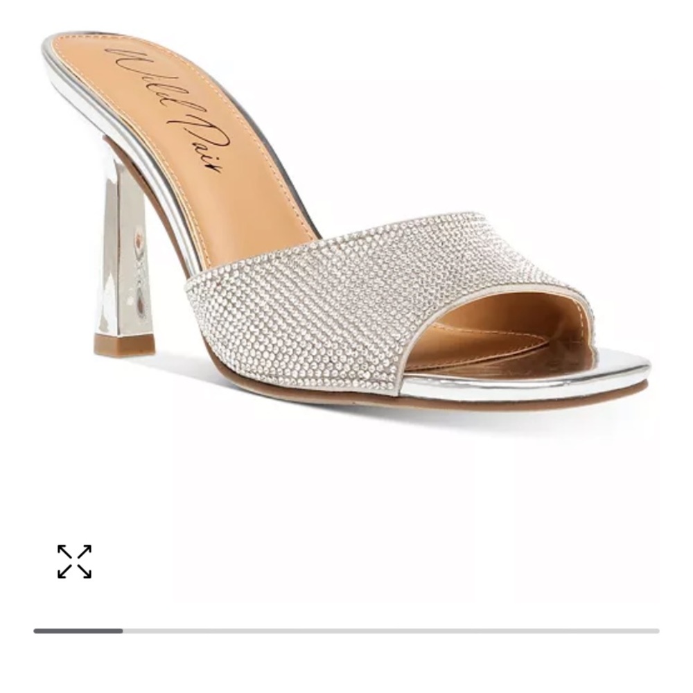 Silver heels